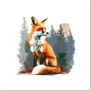 Fox Lovers Posters and Art